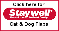 Staywell catflaps and dogflaps.